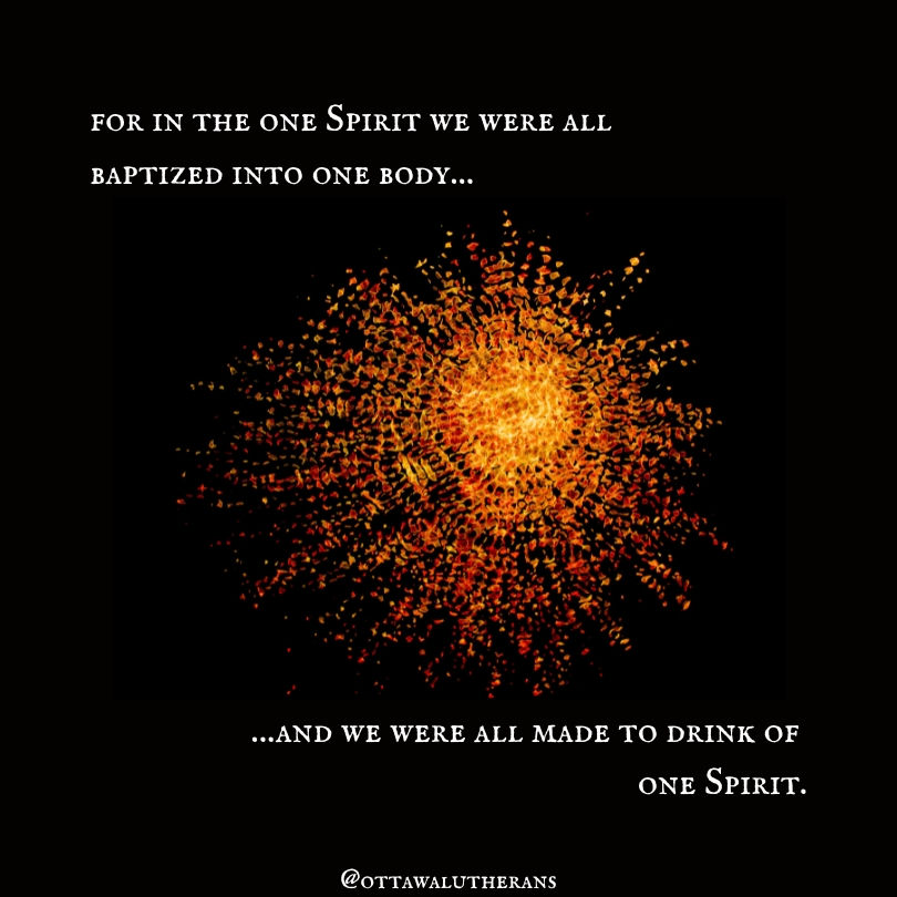 May 24 ~ Day of Pentecost / Confirmation Sunday