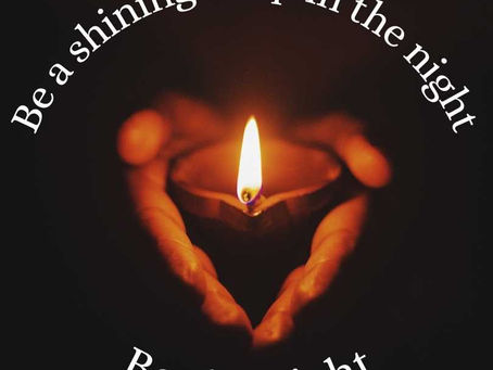 May we all set an example for the peaceful way we want the world to be.