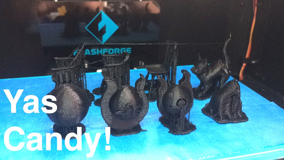 3D Prints Are Ready