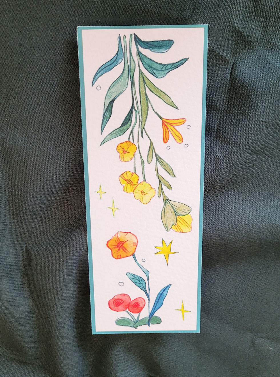 Thumbnail: Spring bookmark
