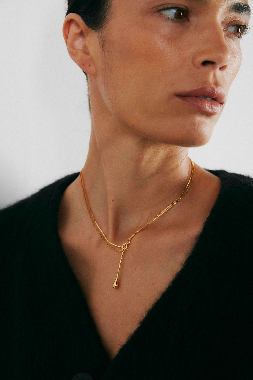 Thumbnail: CRACK ON TEARS PENDANT - SMALL