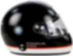Thumbnail: Black Porsche Motorsport IVOS Double Duty Helmet -  FIA 8859-2015 / SA2015