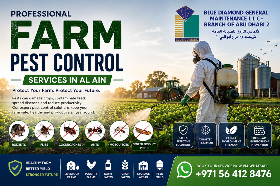 Farm Pest Control Service in Al Ain