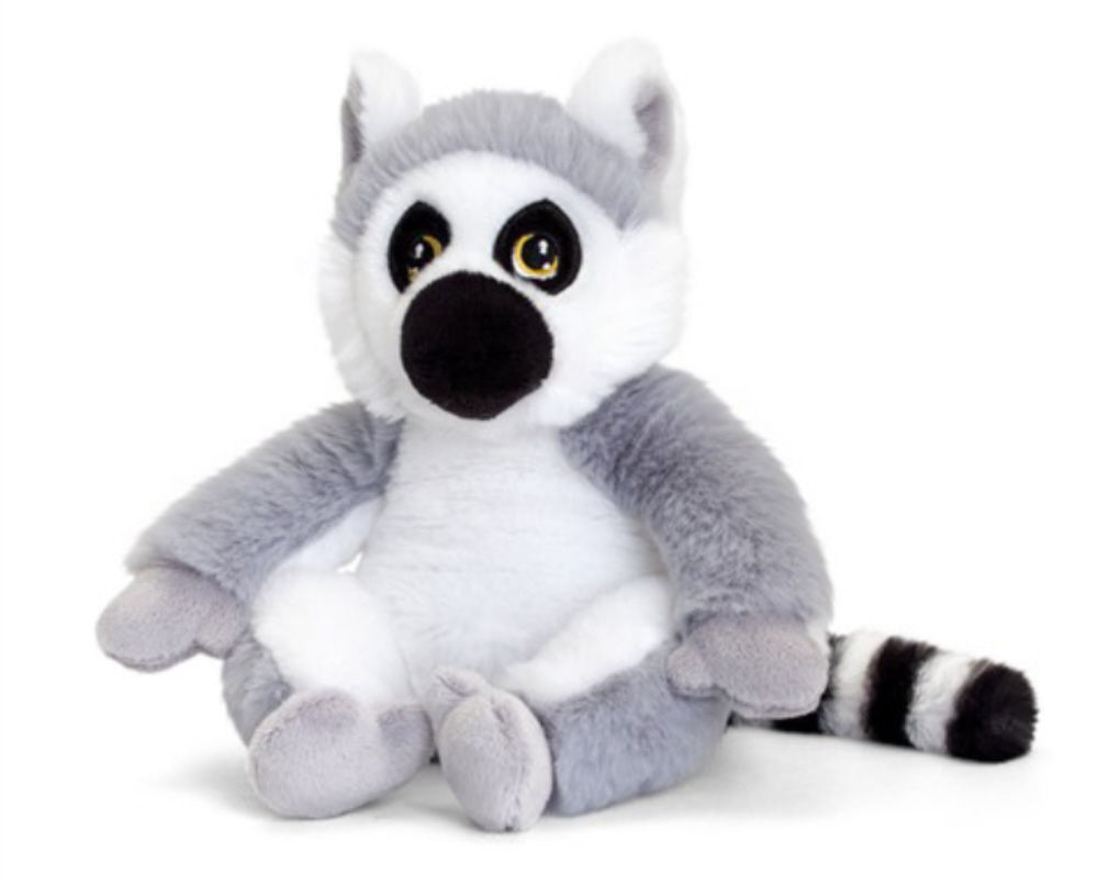Keeleco 100% Recycled Soft Toy: Keelco 18cm Lemur