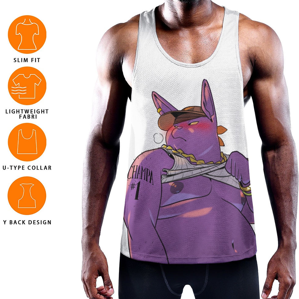Thumbnail: Champa #1 swag tank top *upper exposed*
