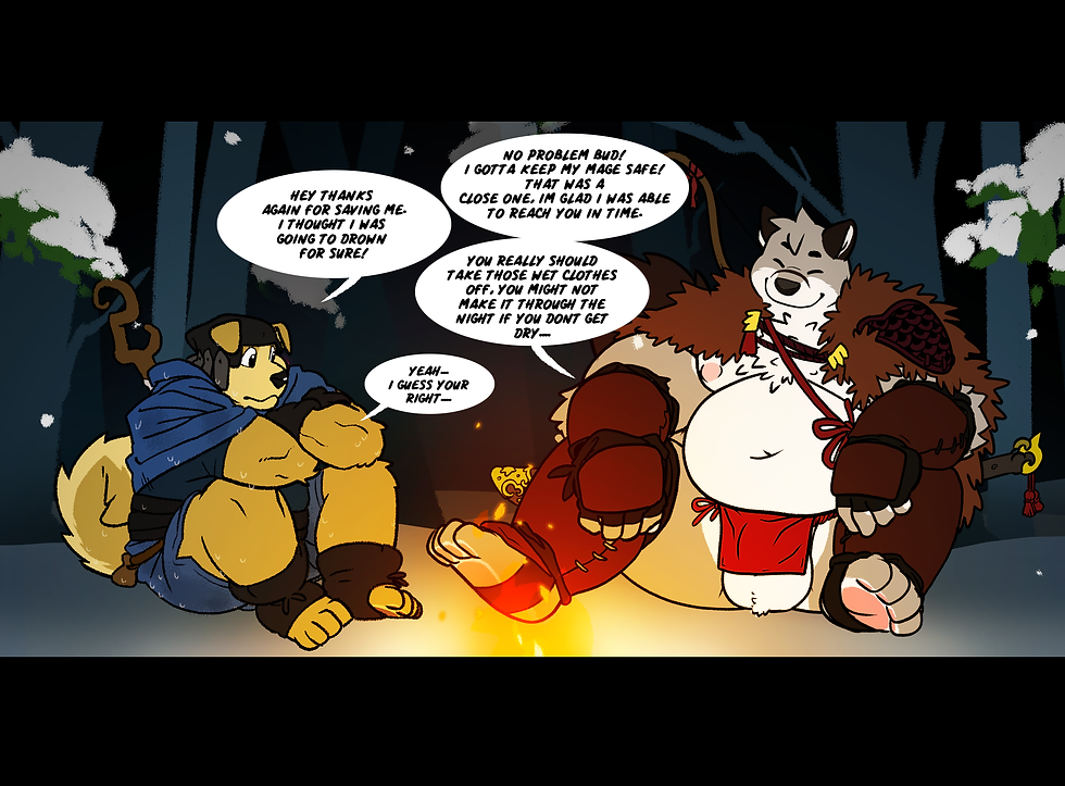 Thumbnail: Keep Me Warm comic *Digital Download*
