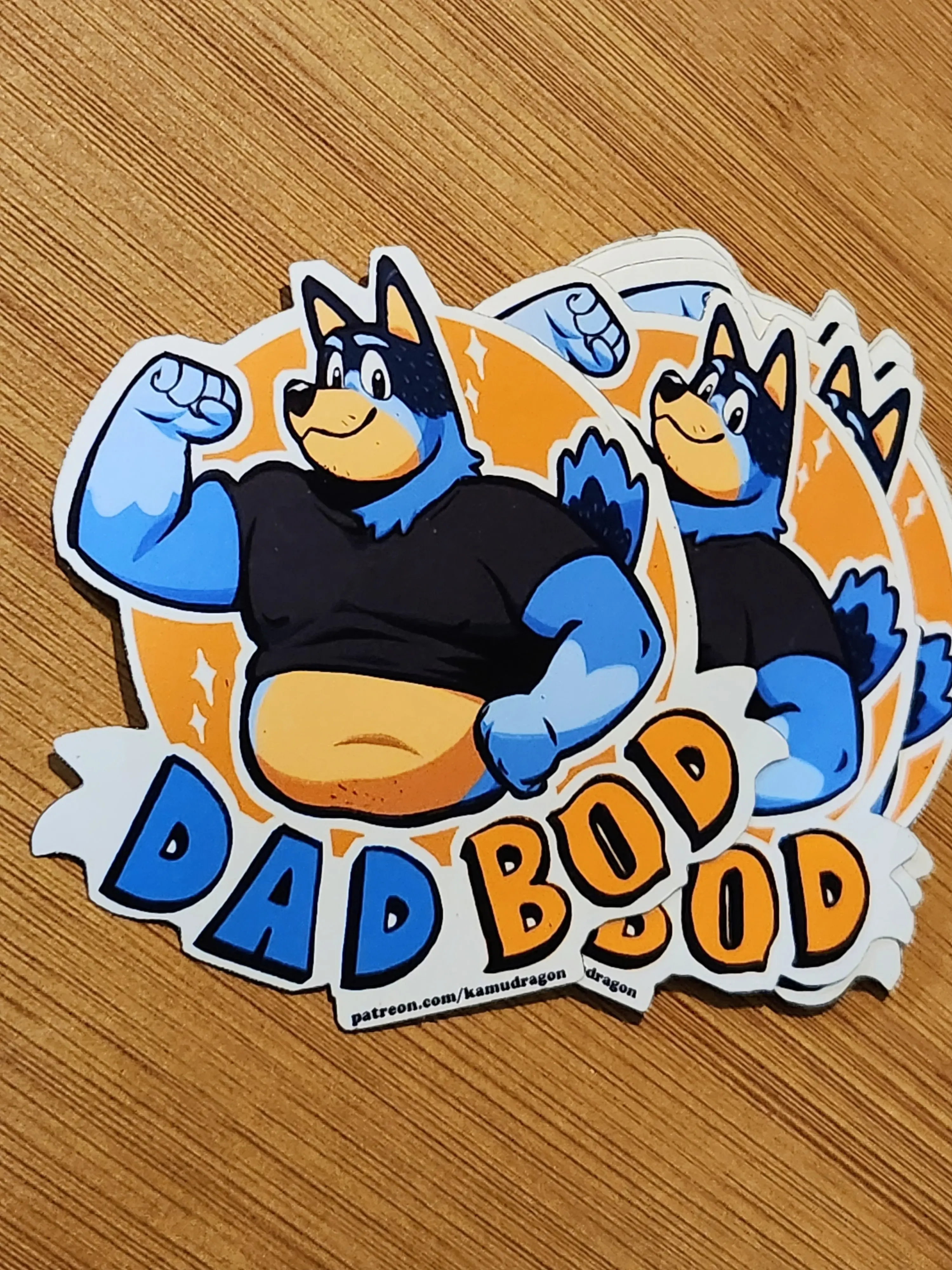 Dad Bod Sticker