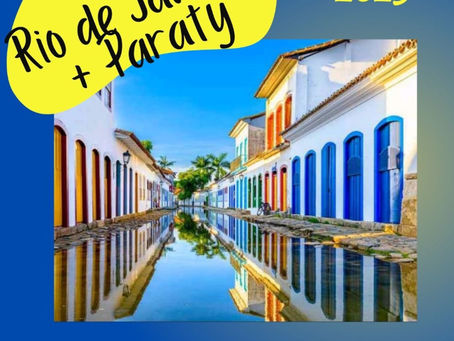 RIO DE JANEIRO+ PARATY 2023