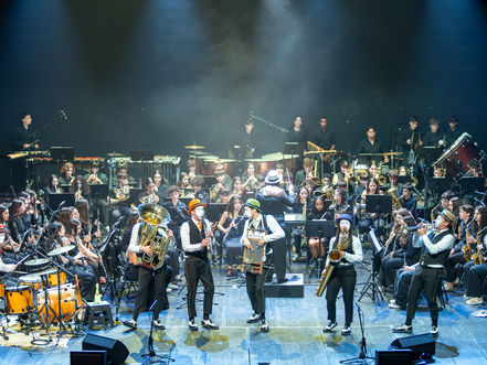 O riso encontrou a partitura perfeita - Orq. Sopros CMAD