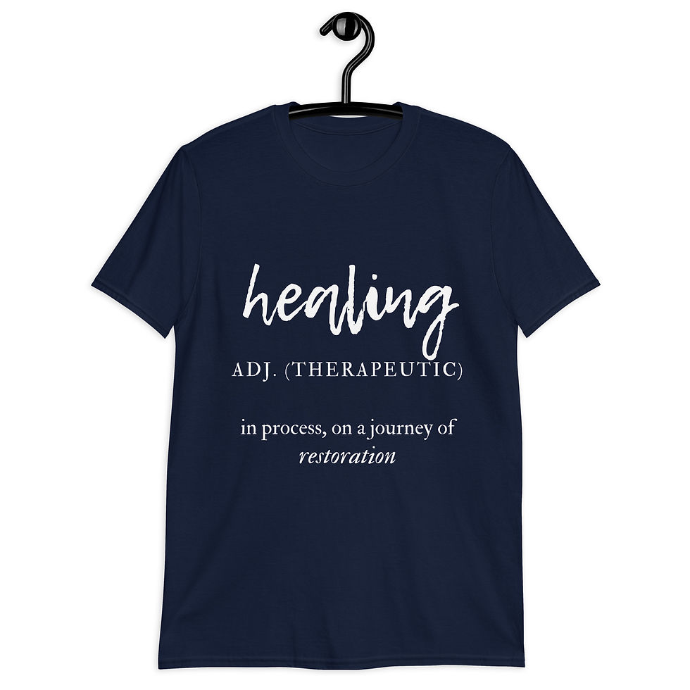 Thumbnail: Signature Healing Tee – Where Faith Meets Fashion
