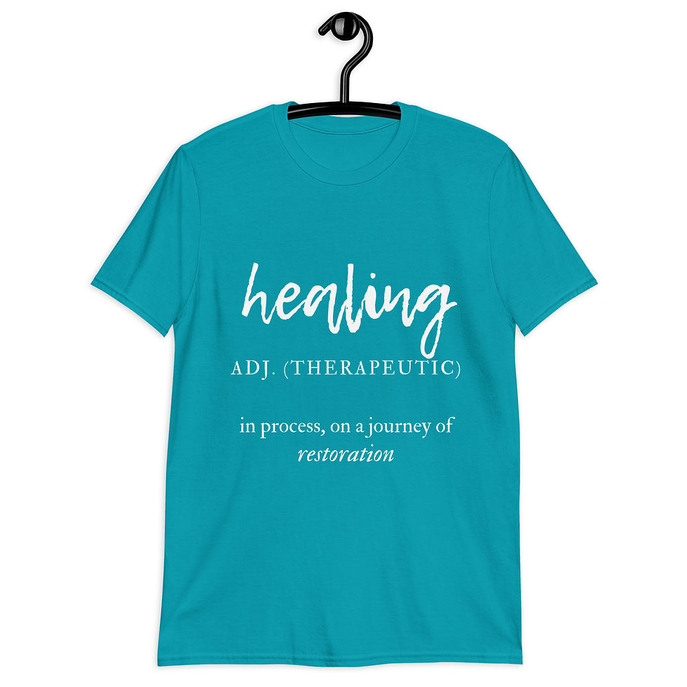 Thumbnail: Signature Healing Tee – Where Faith Meets Fashion
