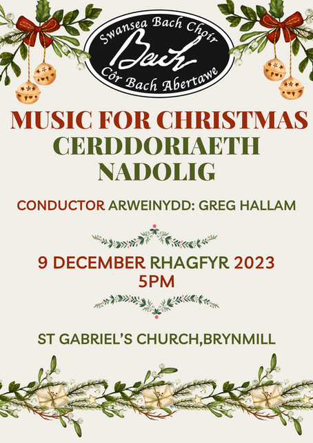 Celebrate Christmas with Swansea Bach Choir