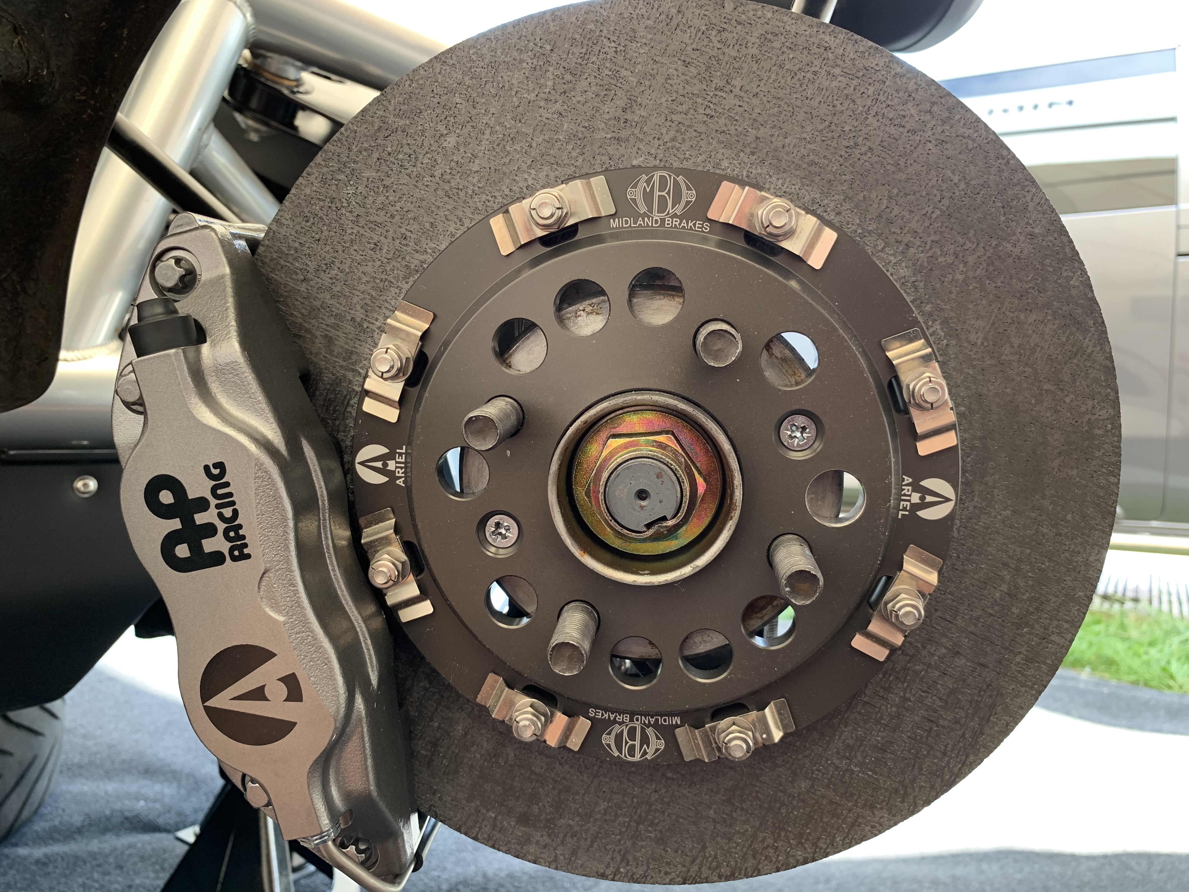 Ariel Atom carbon ceramic brake disc