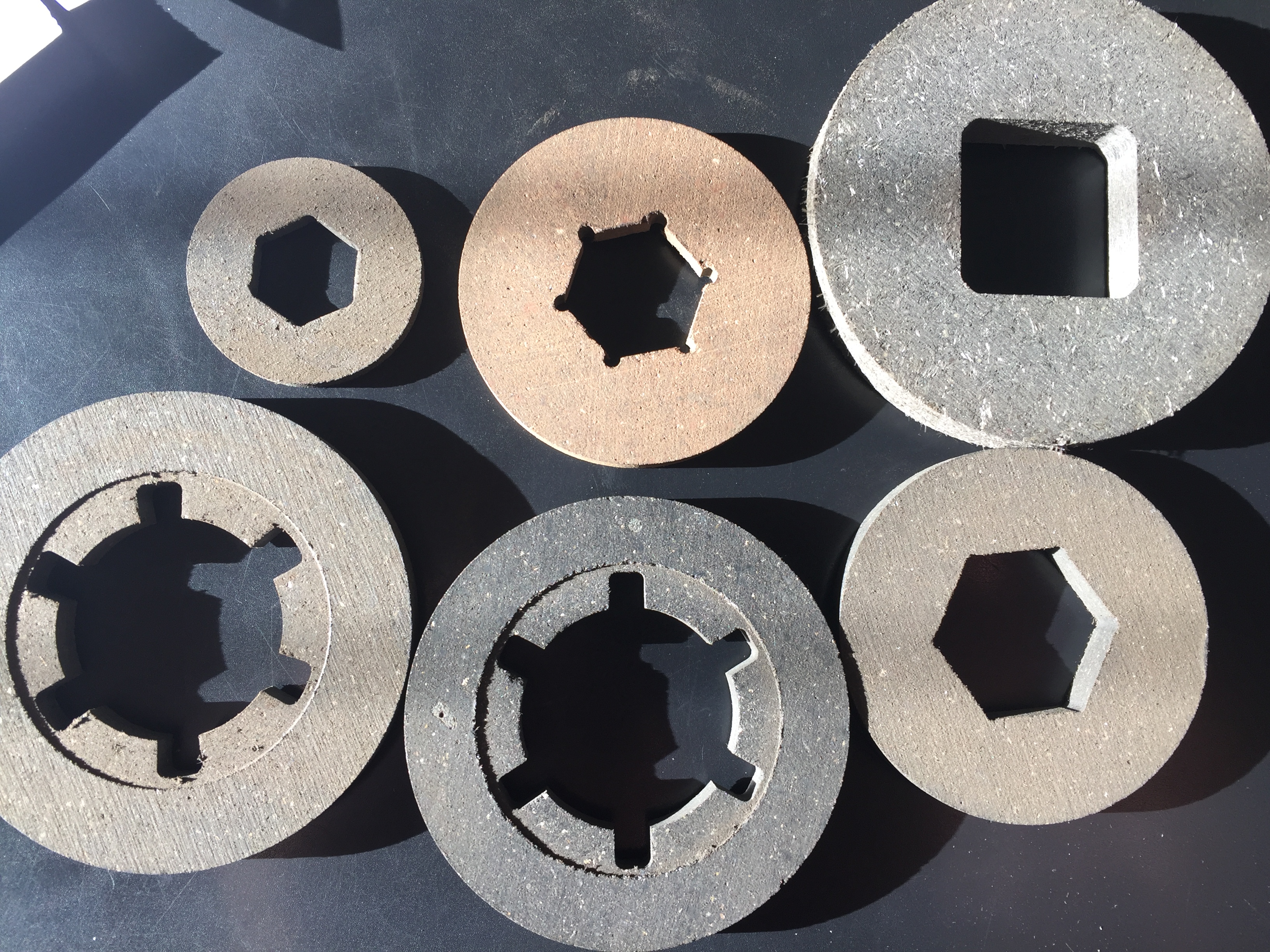 Discs produced in house