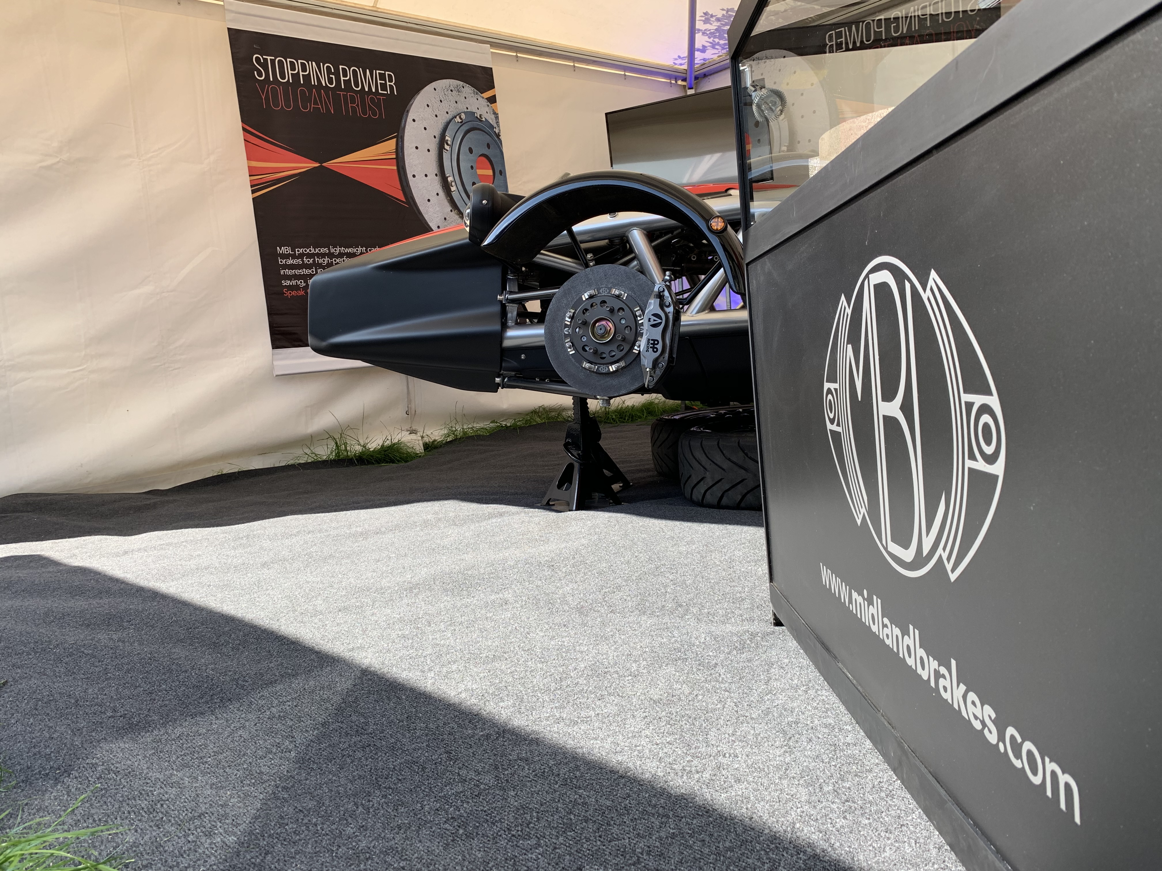Midland Brakes Stand at Goodwood Festiva