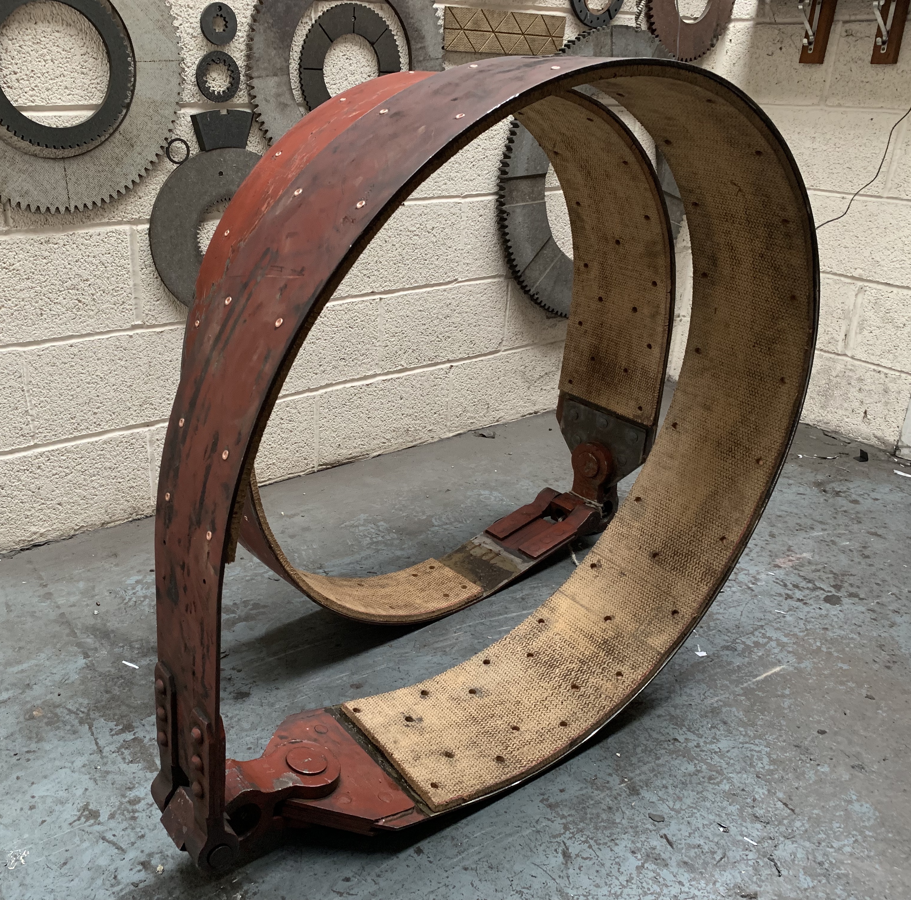 Drop forge brake band