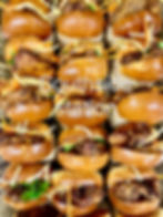 Chicken slider tray party