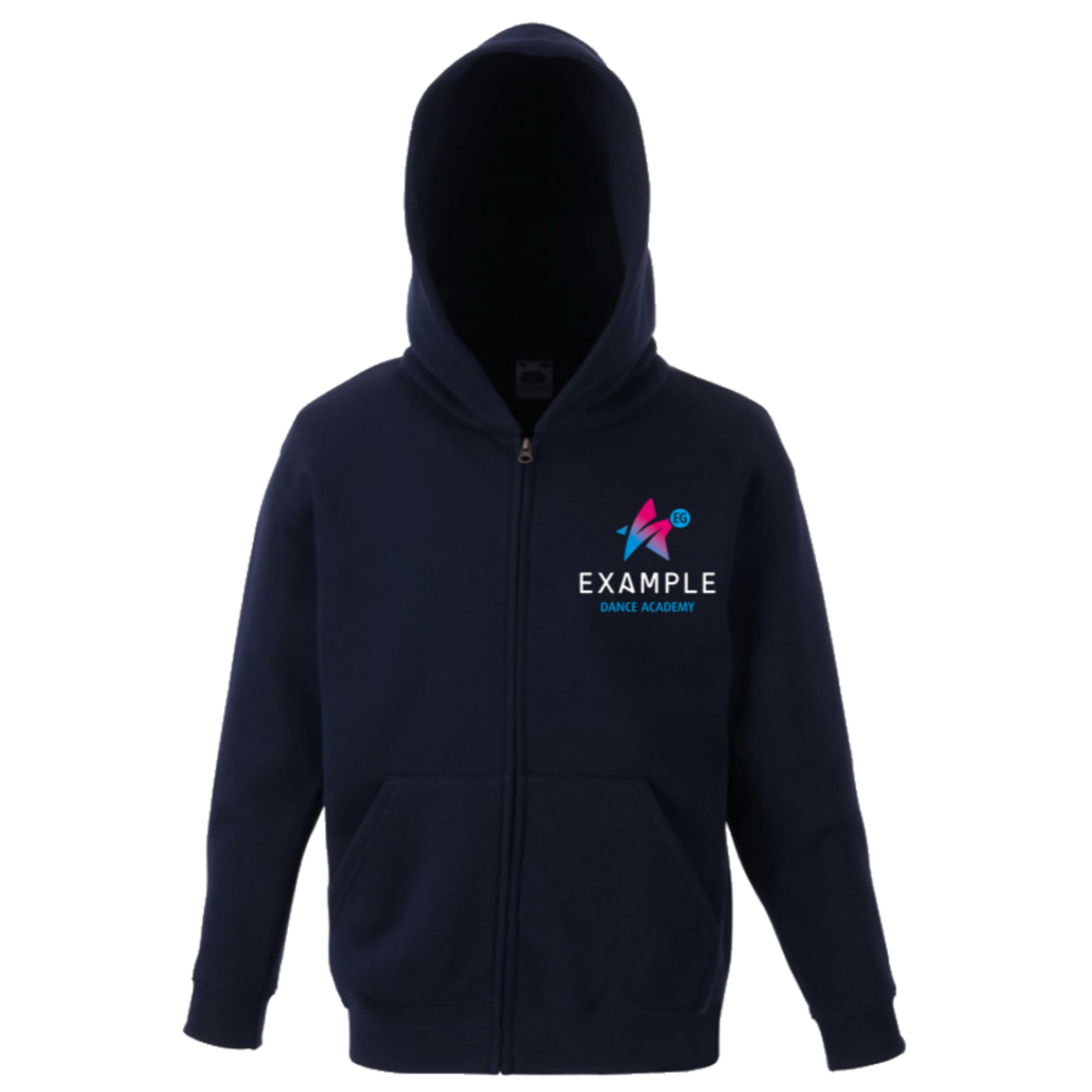 Adult's Example Dance Academy Full Zip Hooded Top