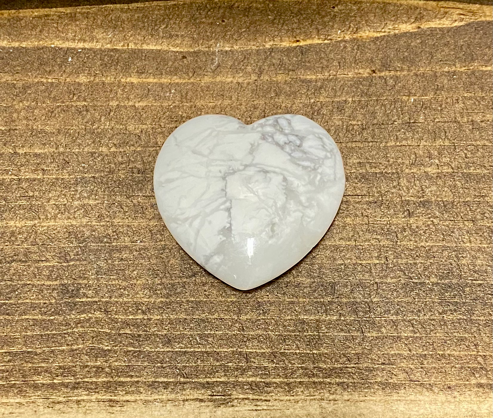 Thumbnail: Howlite Heart
