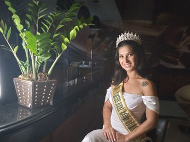 Luana Castilho, Embaixadora da Beleza Brasil América do Sul, brilha na passarela do New Faces Brasil