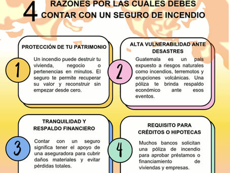4 Razones por las cuales debes contar con un seguro de incendio