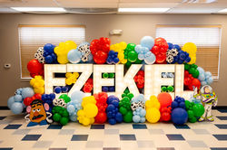 Marquee and Balloons