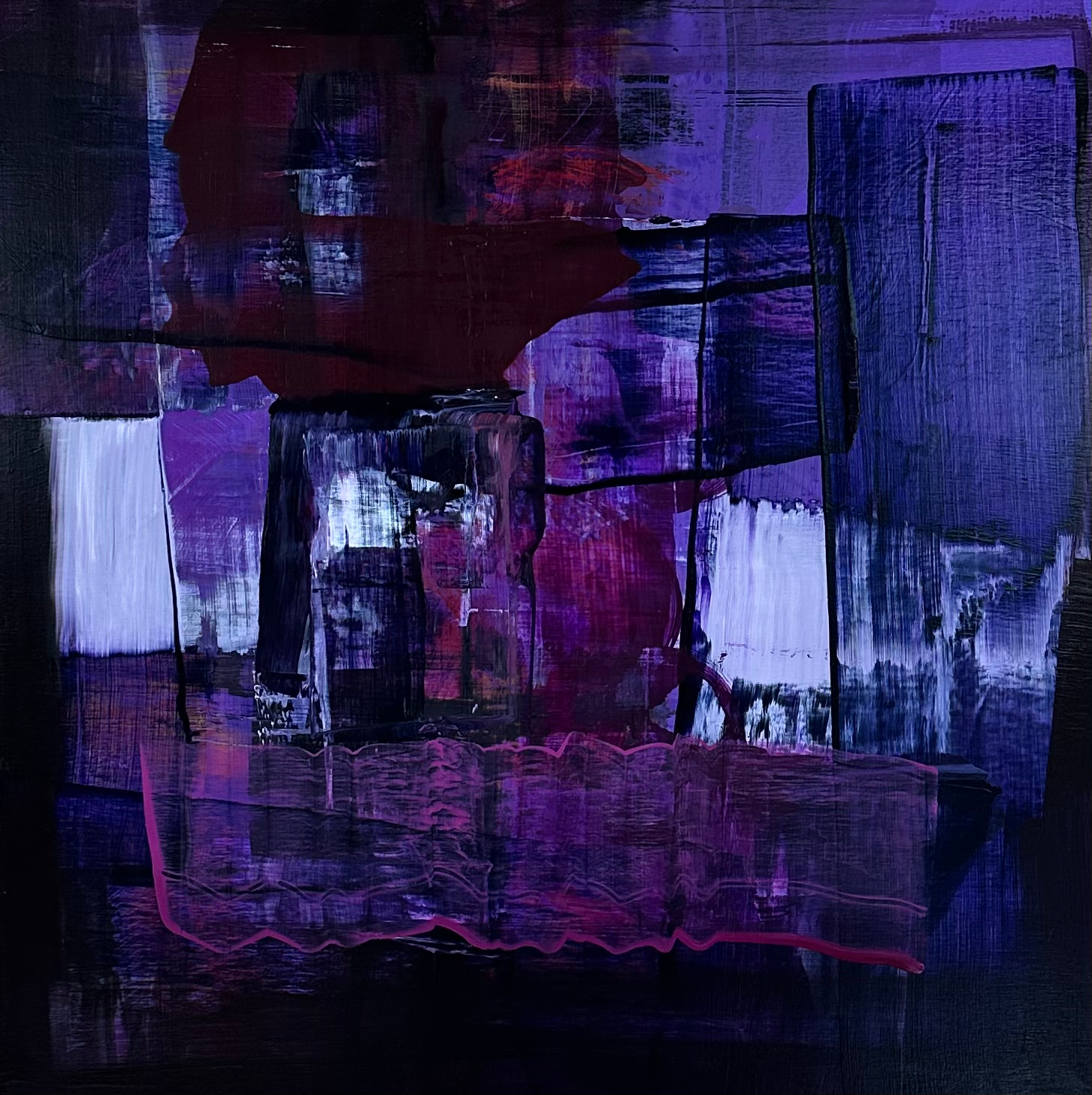 Série des paysages intérieurs - Nadine Bourgeois Artiste Peintre