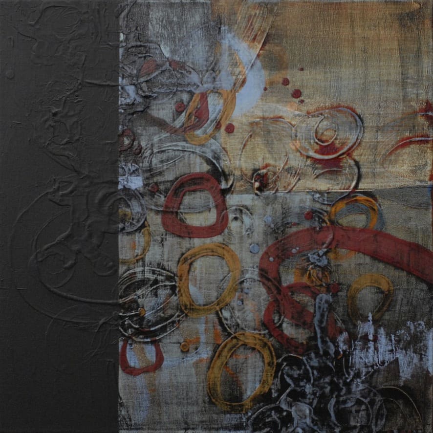 Série des Bandes à part - Nadine Bourgeois Artiste Peintre