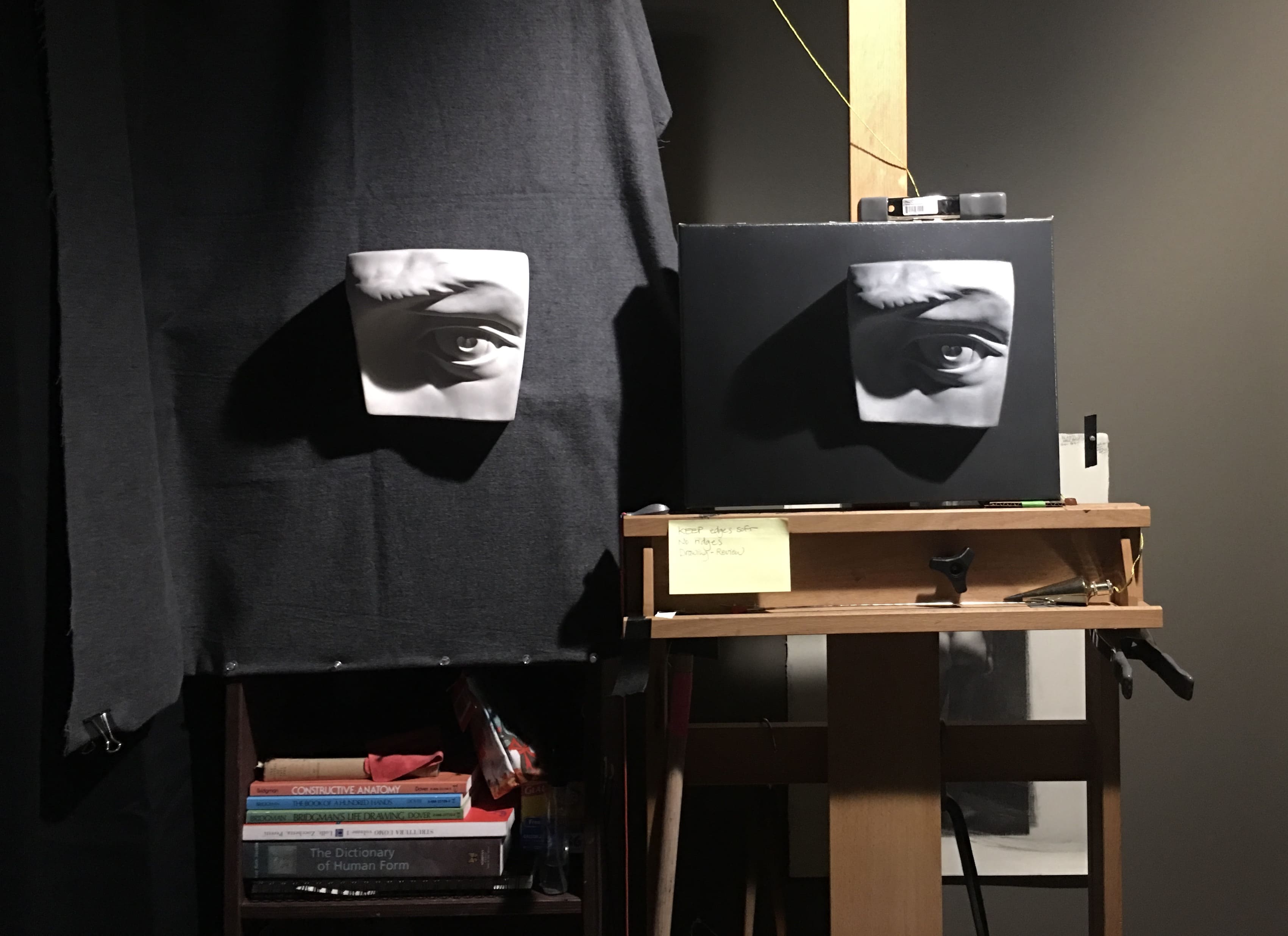 L’œil de David - Nadine Bourgeois Artiste Peintre