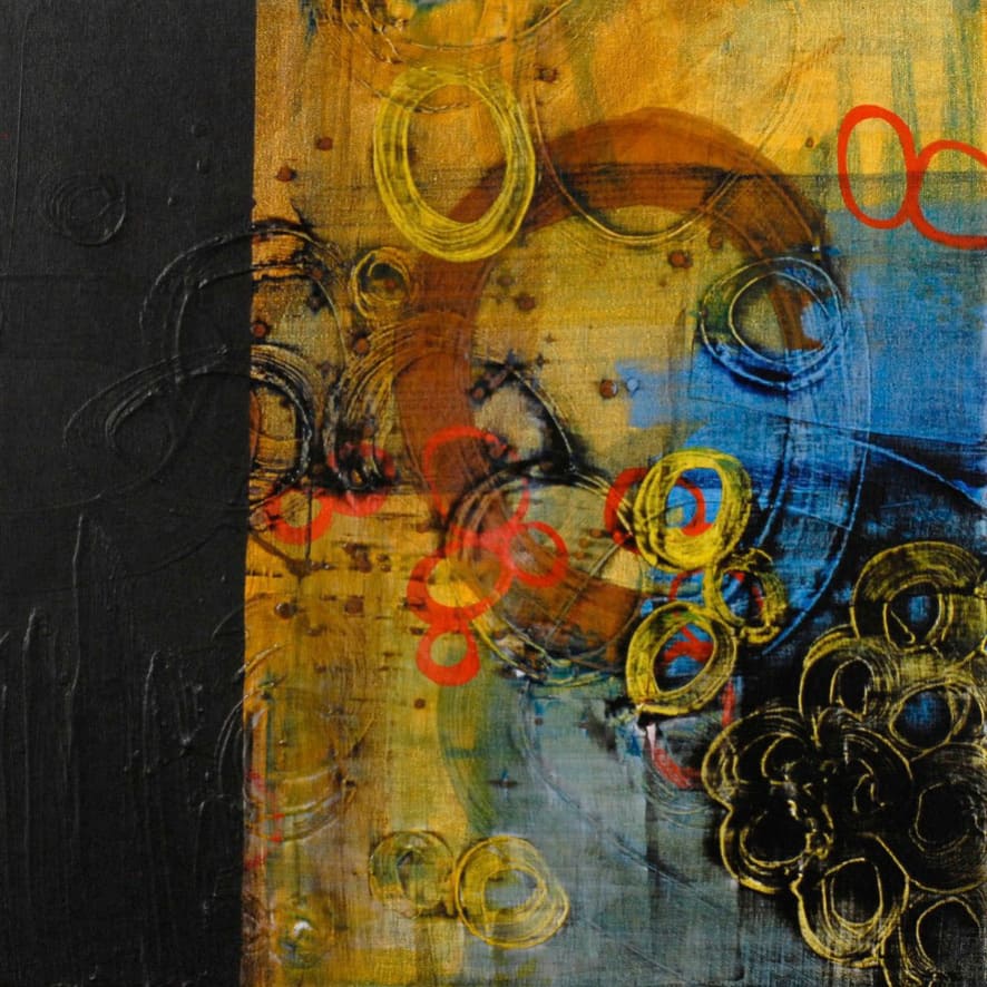 Série des Bandes à part - Nadine Bourgeois Artiste Peintre