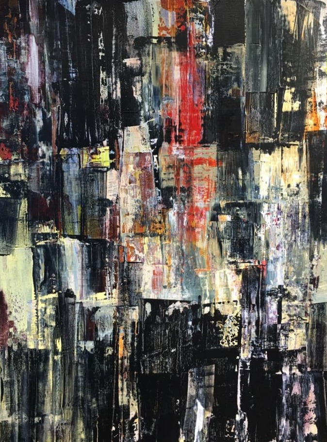 Sans titre - Nadine Bourgeois Artiste Peintre