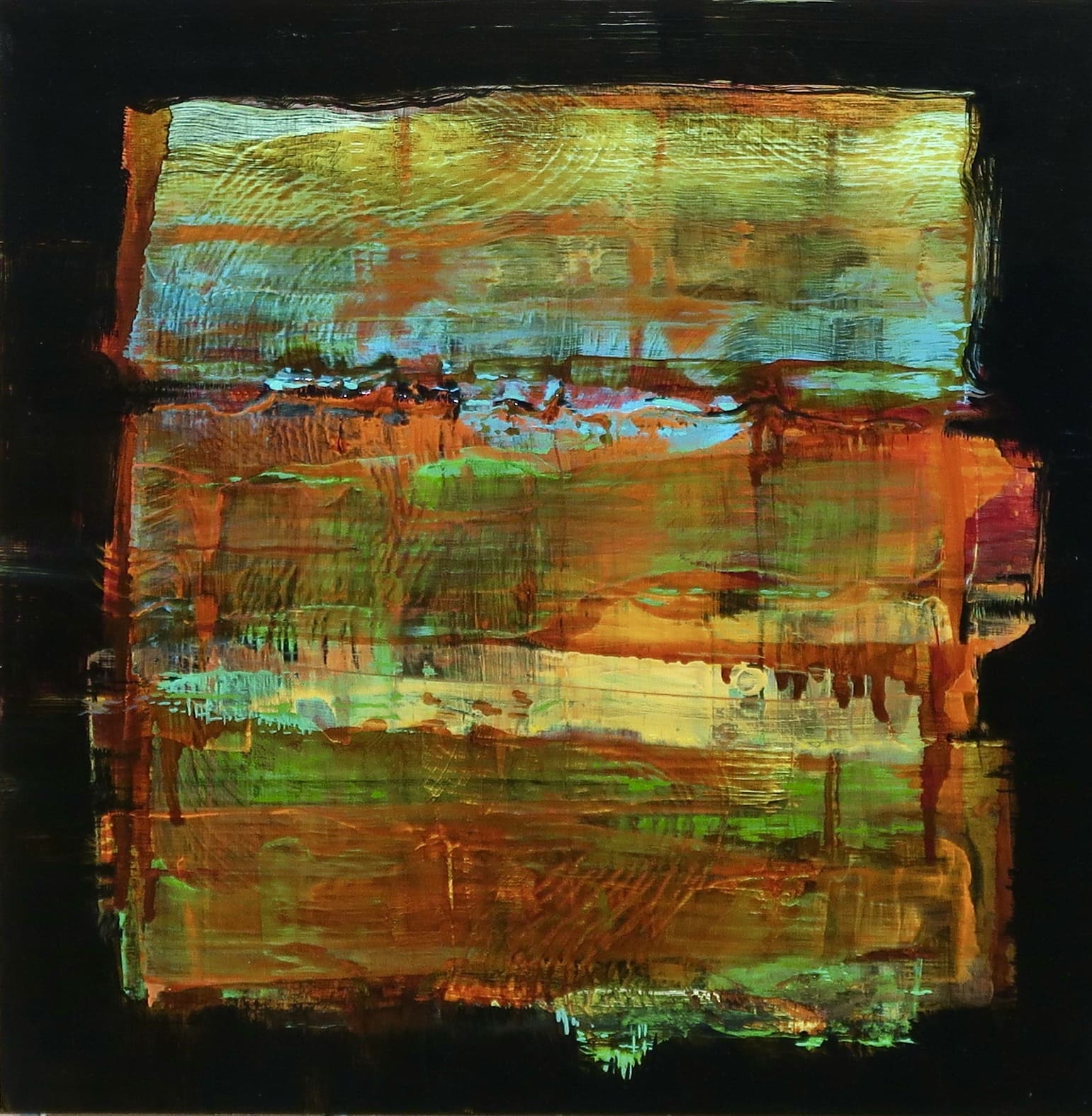 Série des paysages intérieurs - Nadine Bourgeois Artiste Peintre