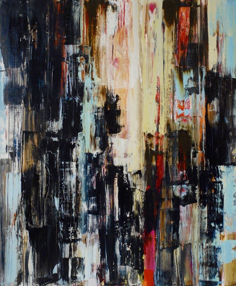 Sans titre - Nadine Bourgeois Artiste Peintre