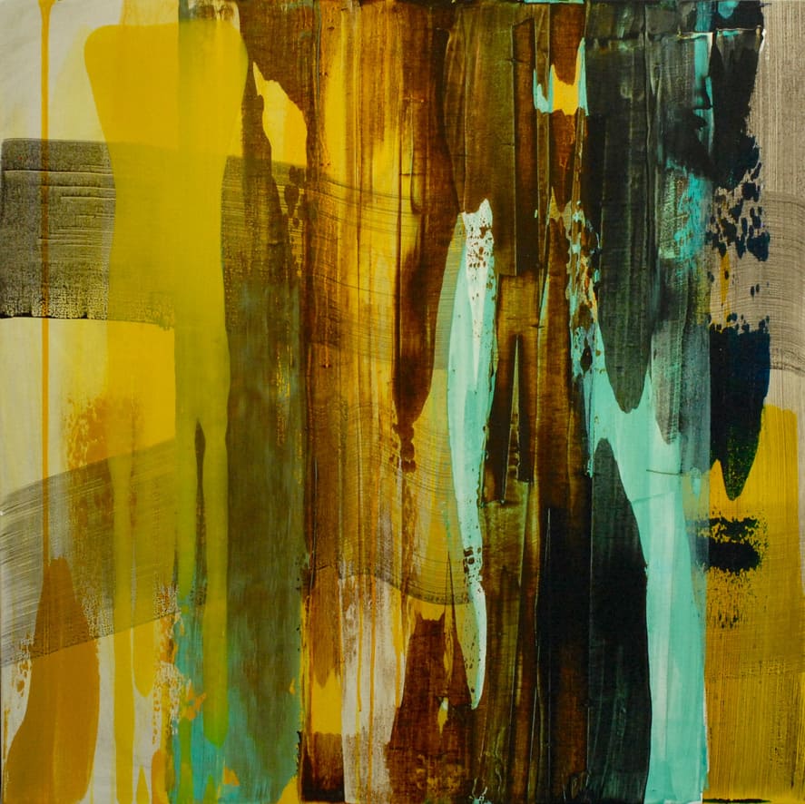 Sans titre - Nadine Bourgeois Artiste Peintre