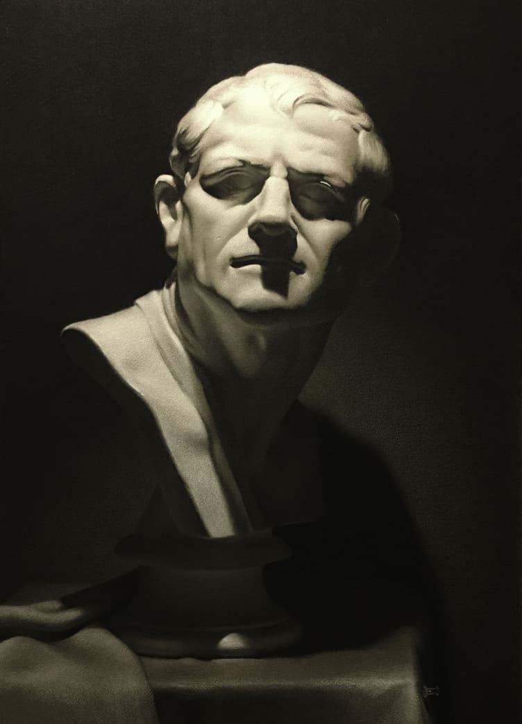 Personnage Anonyme - Nadine Bourgeois Artiste Peintre