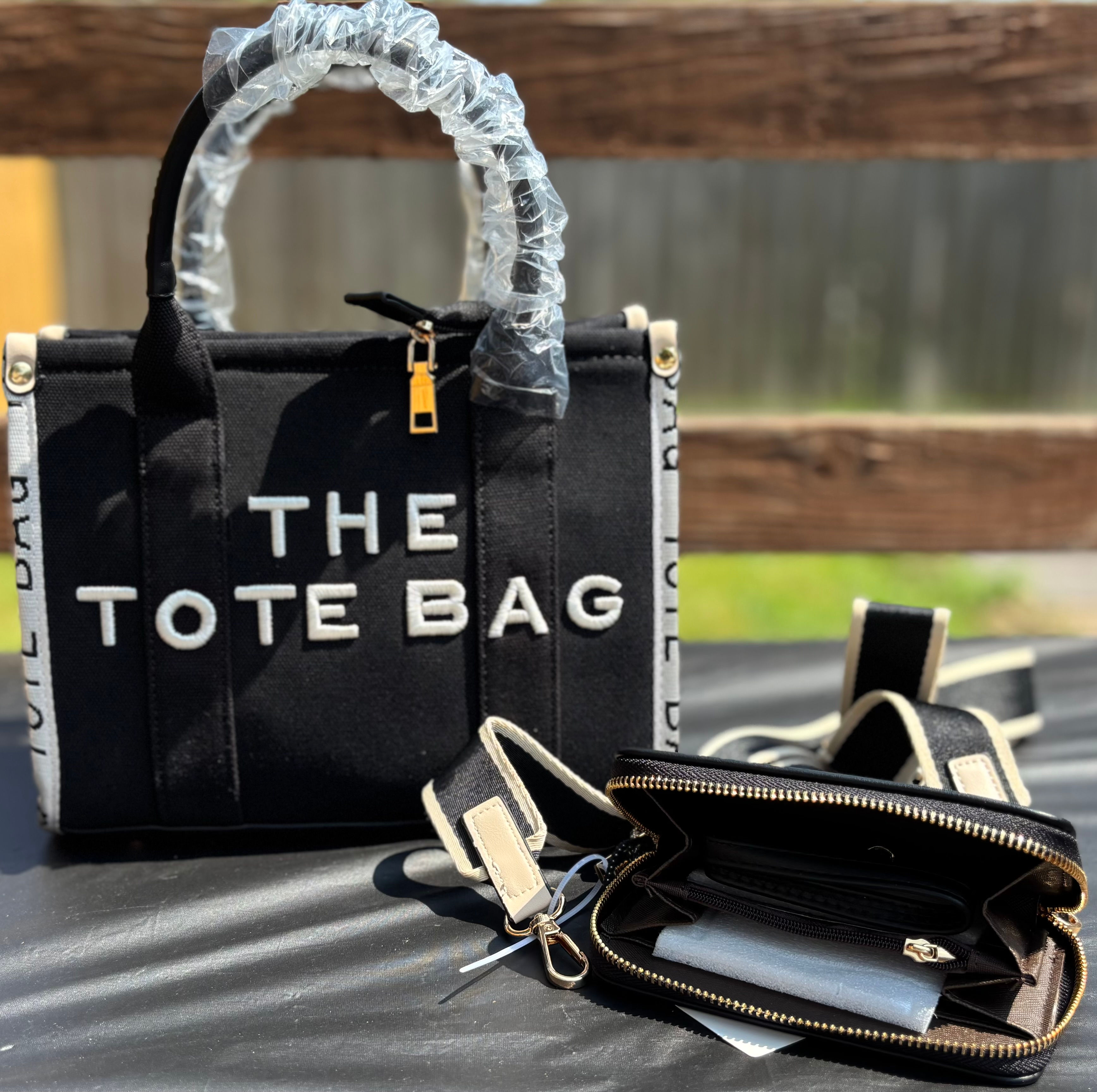Black & White "The Tote Bag"