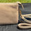 Thumbnail: Small beige handbag with strap