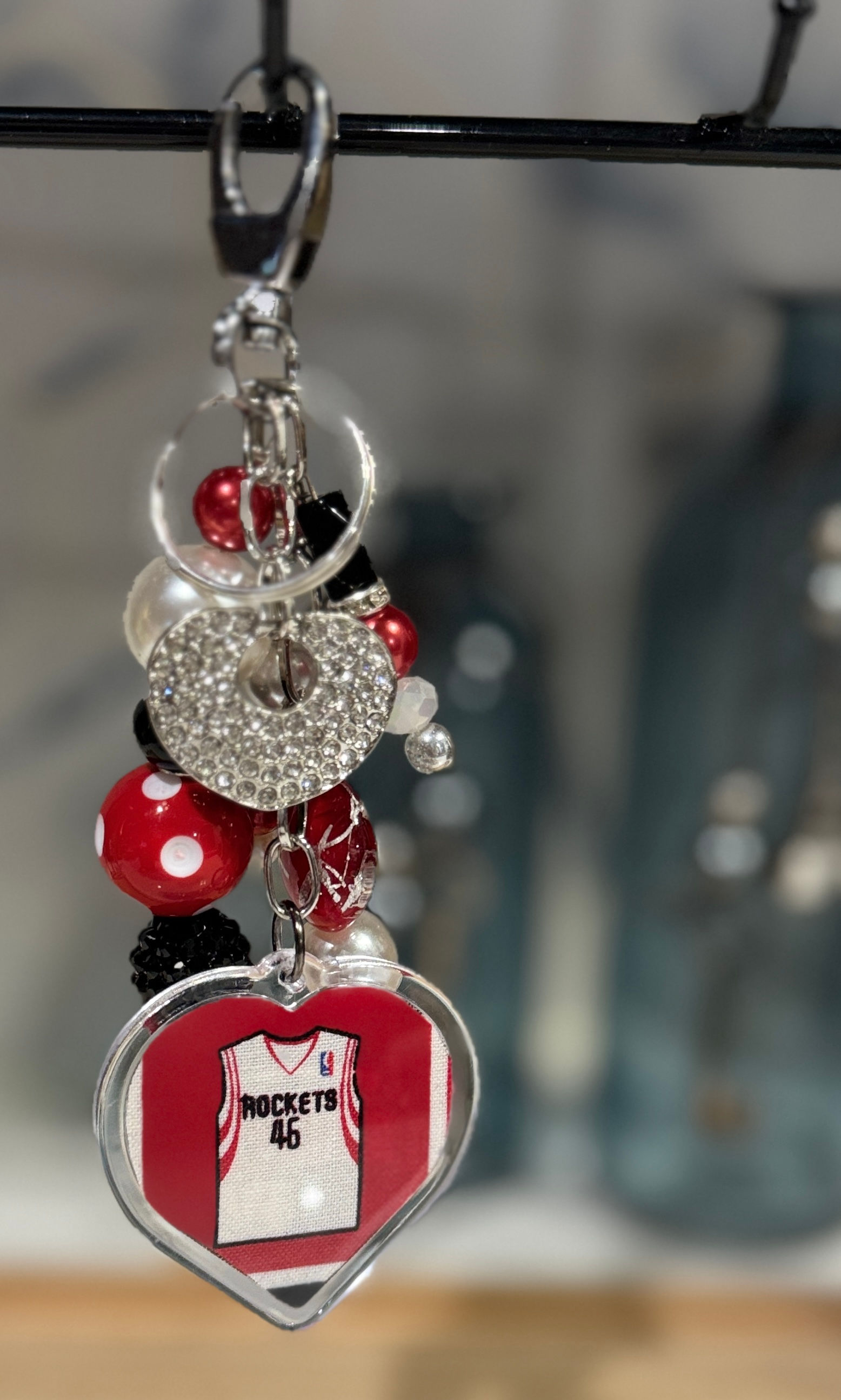 HOUSTON ROCKETS Bag Charm / Key Charm