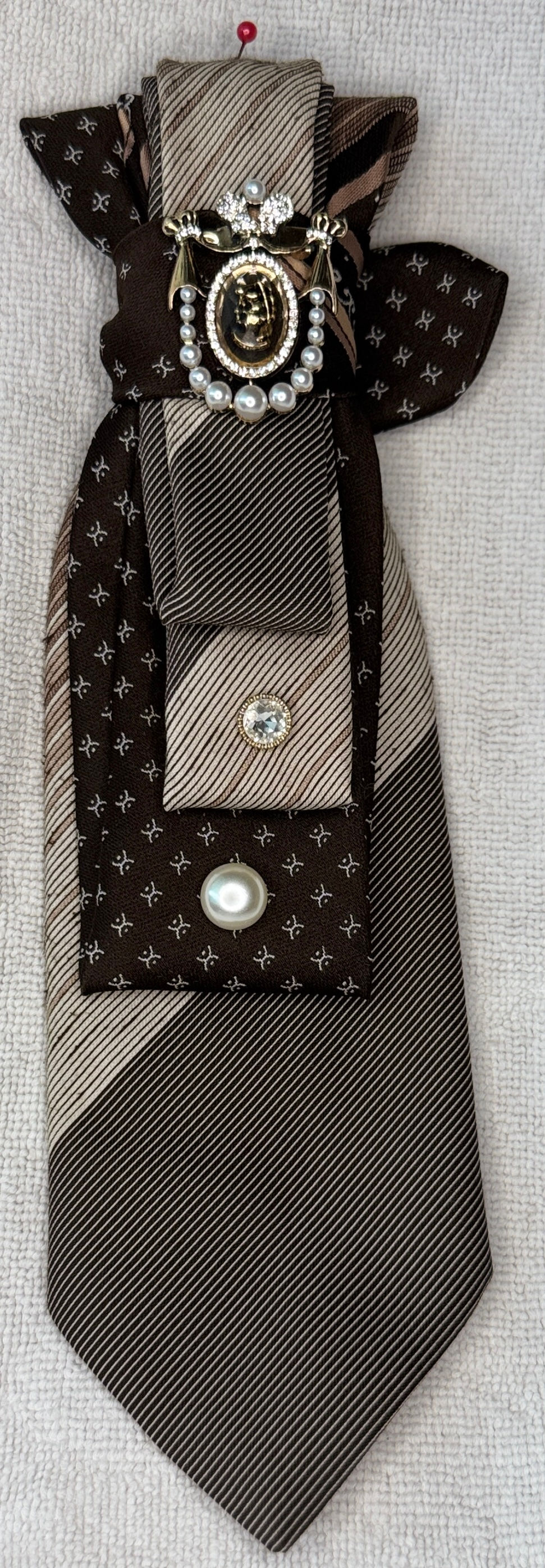 Dark & Light Brown Tie