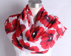 Thumbnail: Large Poppy Scarf