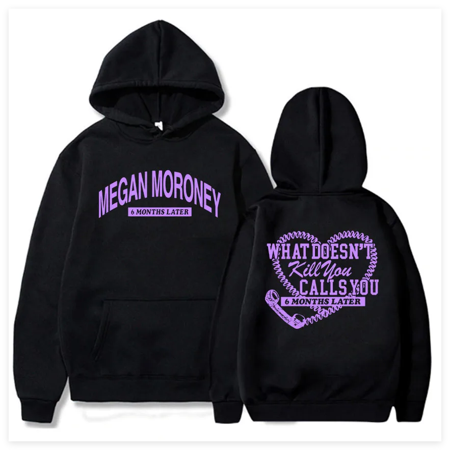 Megan Moroney 6 Months Later Hoodies Autumn Winter Warm Male Sweatshirt 2025 Alb