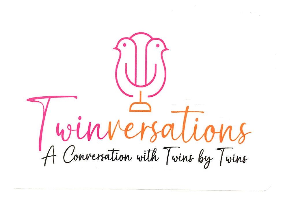 Twinversations Podcast Car Window Decal