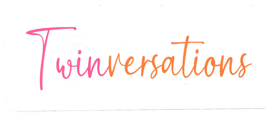 Twinversations Car Window Decal