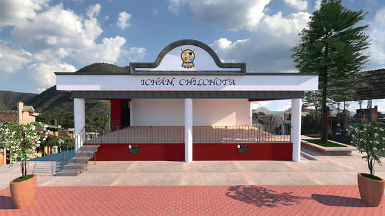 Rehabilitación de Plaza Cívica de Ichán, municipio de Chilchota