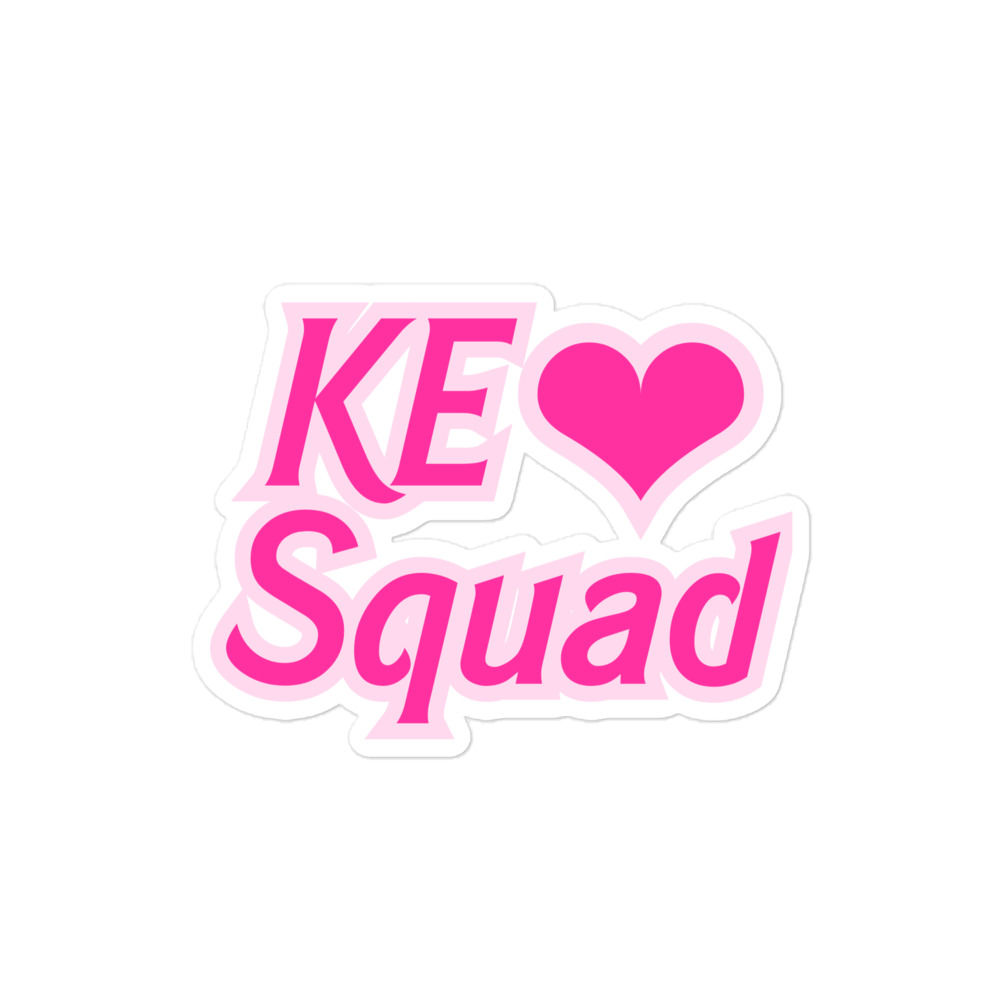 KE Barbie Sticker
