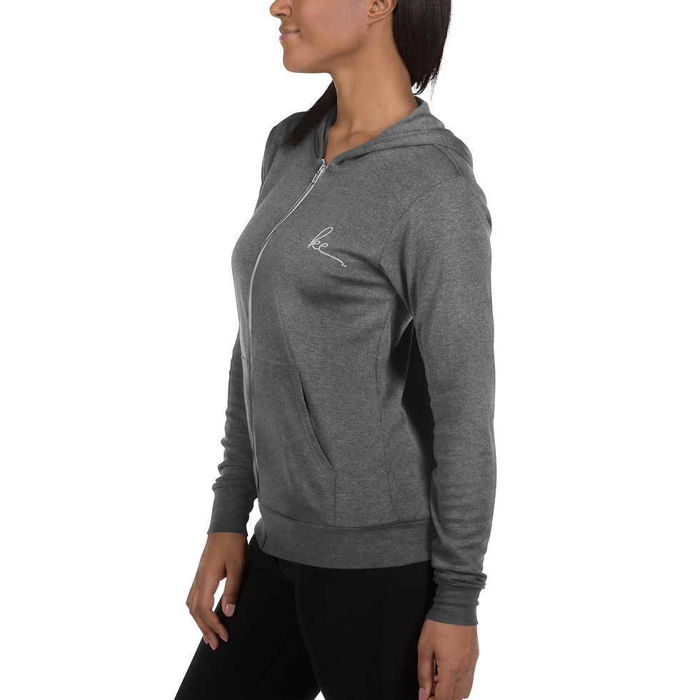 Thumbnail: KE Embroidered Zip Hoodie