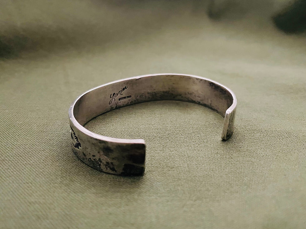 Thumbnail: Vintage Navajo Bracelet by Troy Laner #1