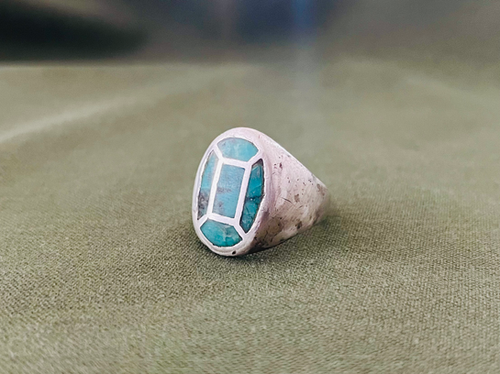 Vintage Navajo Turquoise Ring | SRH Vintage