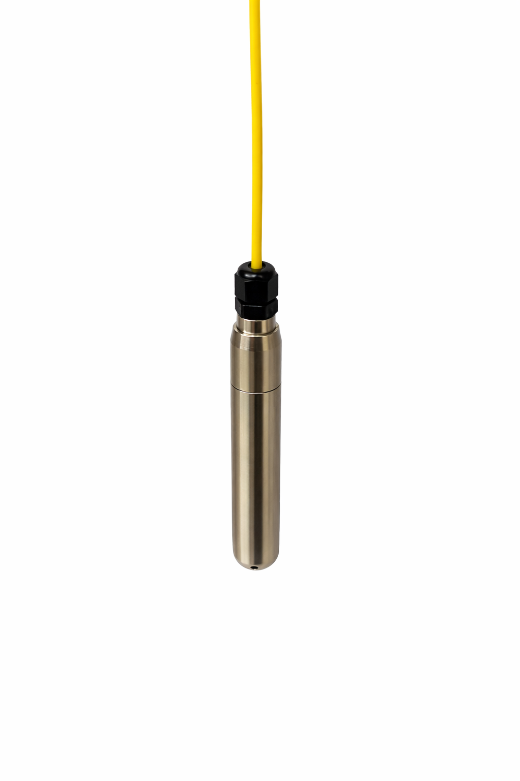 Reach Series Max cylindrical sensor with yellow cable