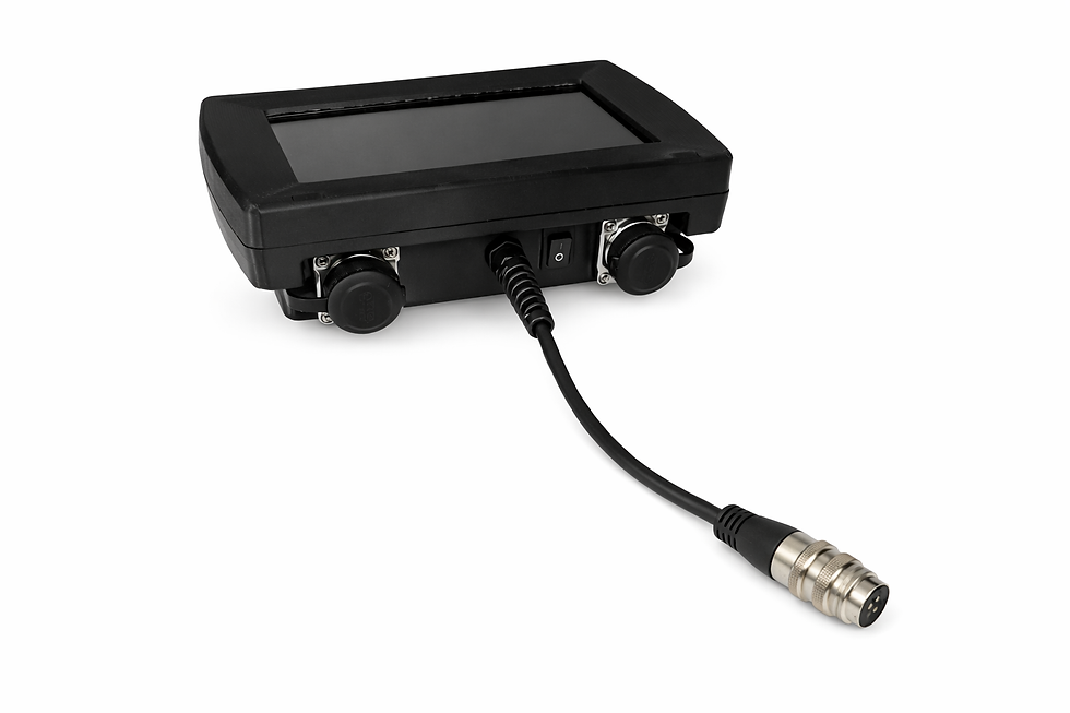 Thumbnail: Reach Series Max device with screen and cable
